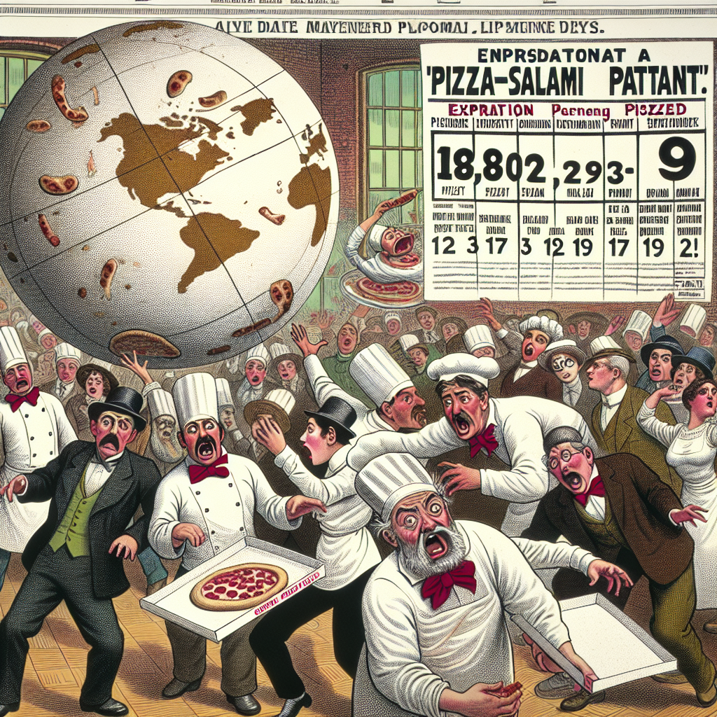 "Pizza-Salami-Patent erlischt: Globale Teig-Krise droht!"