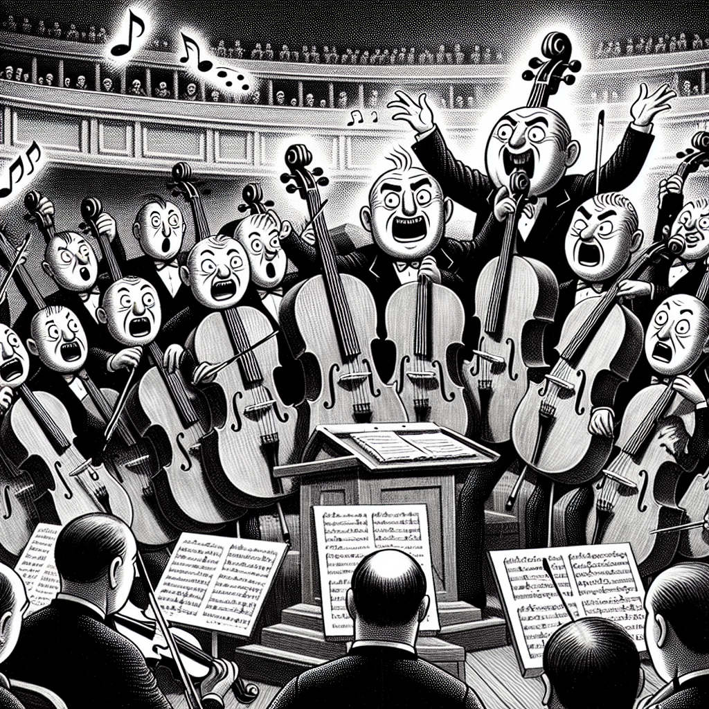 "Bratschenputsch: Die stille Revolution der Mittelstimmen erschüttert die Orchesterwelt"