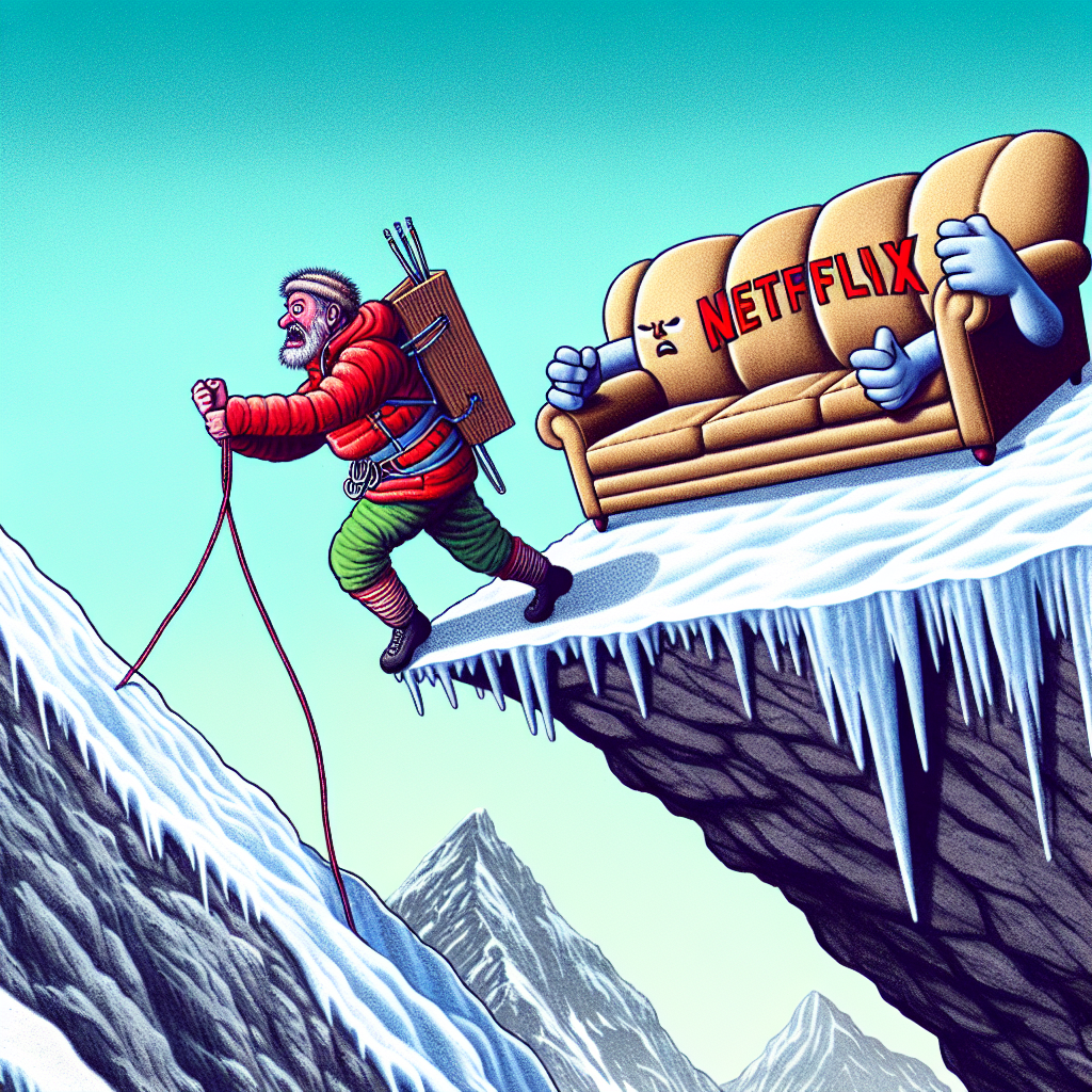 **"Kletterer** zieht *Nordwand* dem **Netflix**-Abo vor: Ein Mann trotzt der Couch-Revolution"