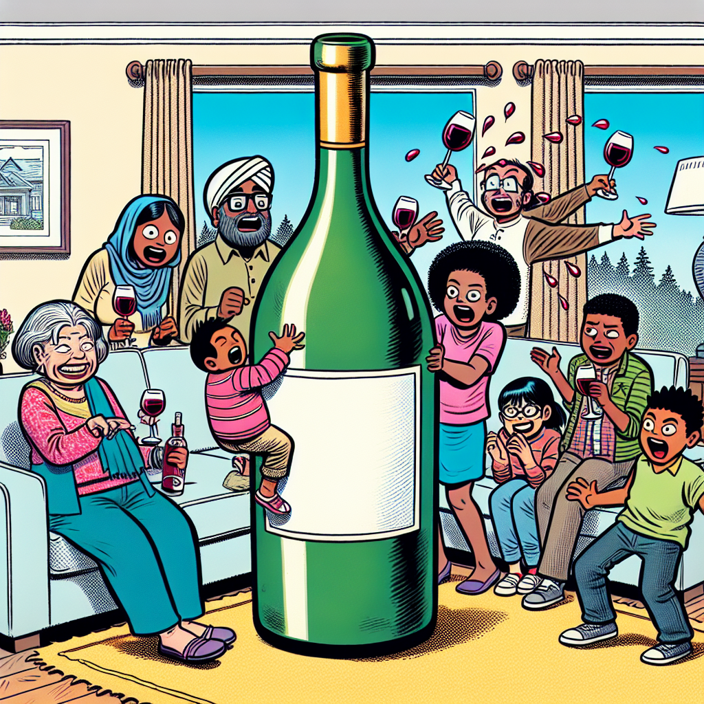 **Alkohol**: Das *Familien-Klebstoff* - Ohne ihn fällt das **Fest** auseinander!