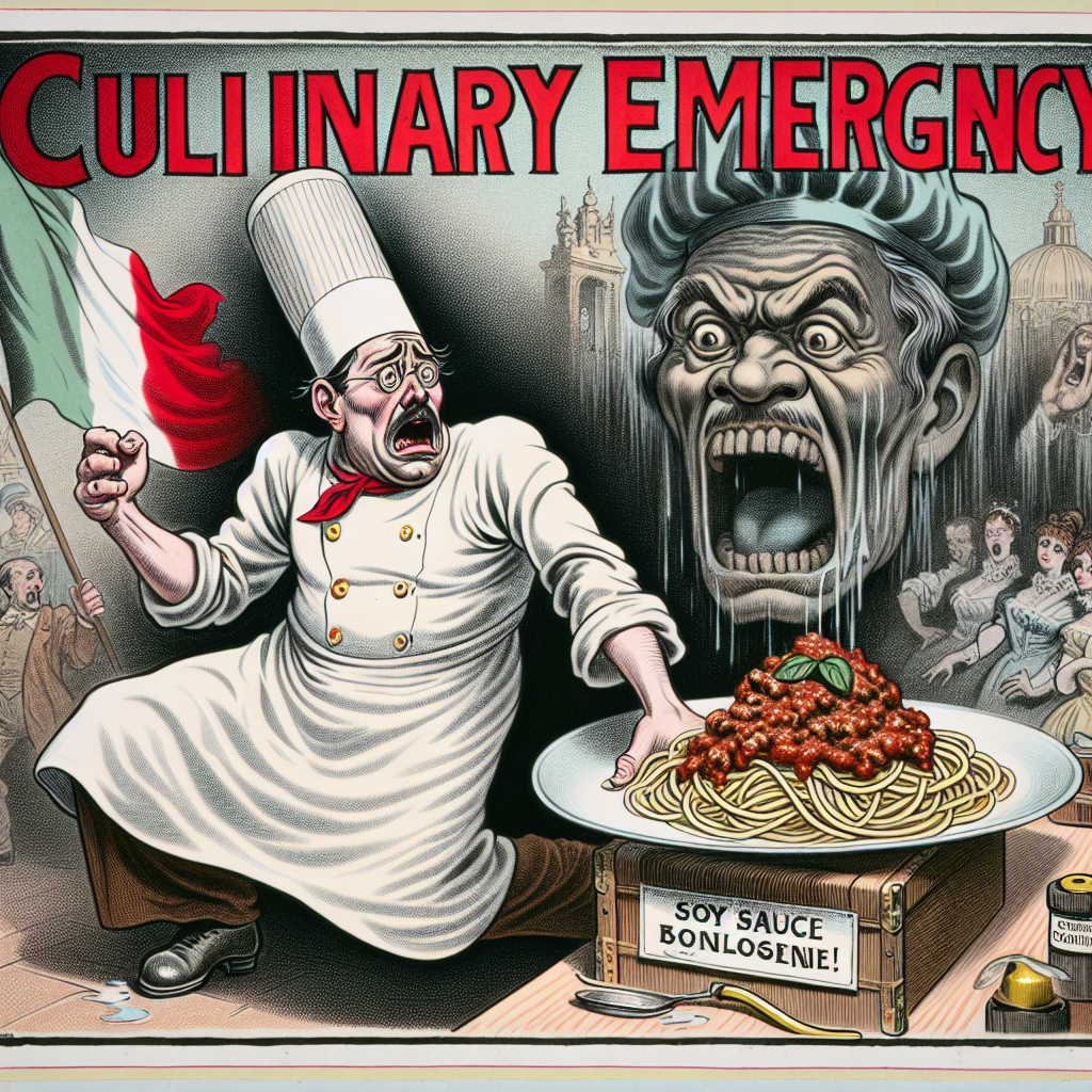 **Chemie-Alarm**: *Sojasauce* in Bolognese – **Italien** ruft den *kulinarischen Notstand* aus!