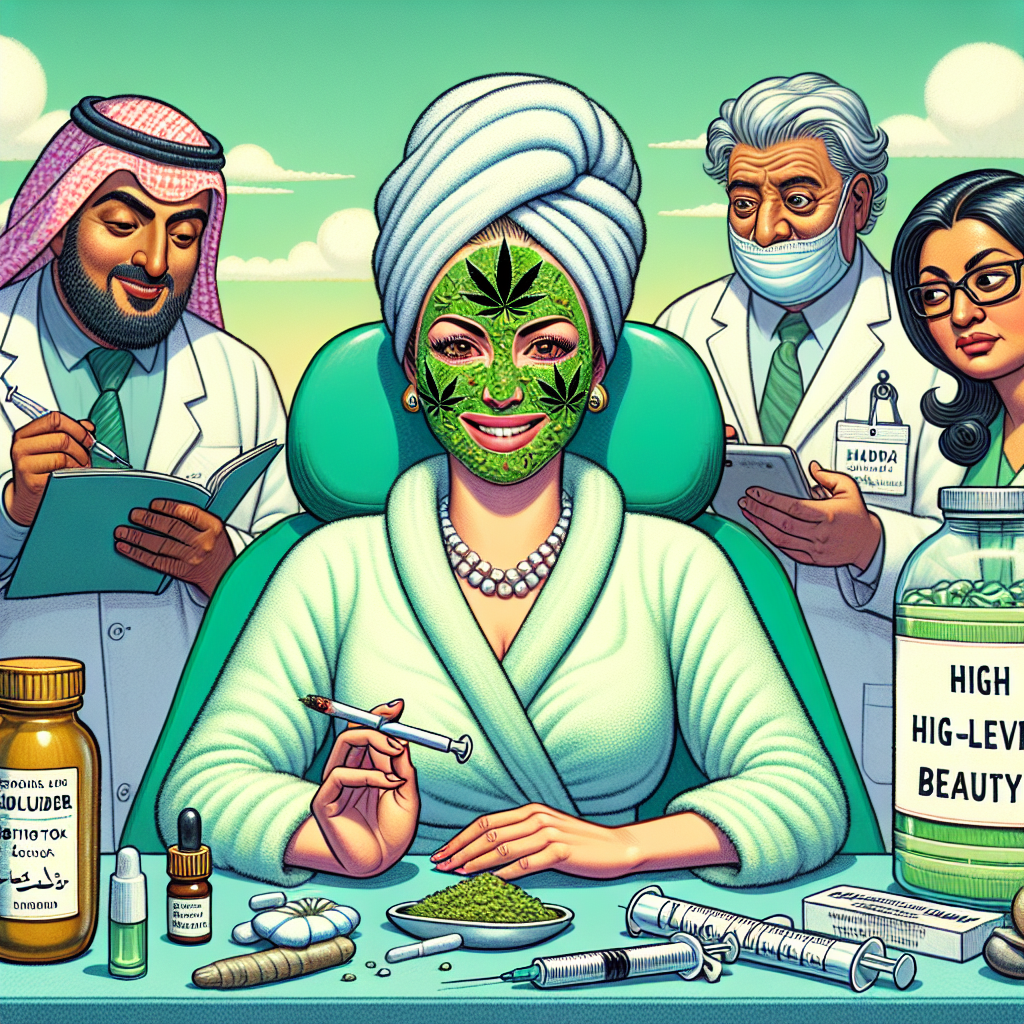 **Studie enthüllt**: *Cannabis* als **neues Botox** – *Schönheit* jetzt auf "High"-Level!
