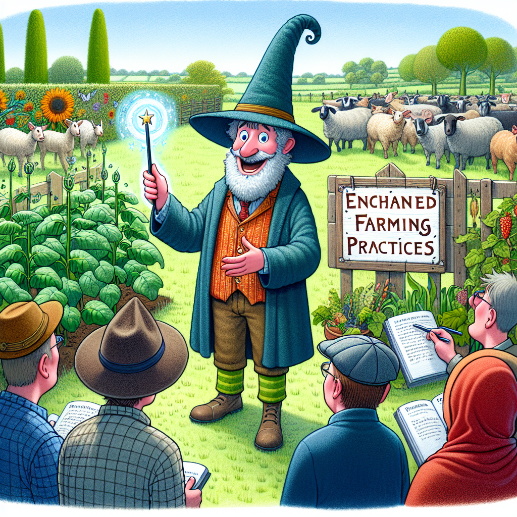 **EU** setzt auf *Hexerei*: **Gartenhexe** als neue Hoffnungsträgerin der Landwirtschaftspolitik!